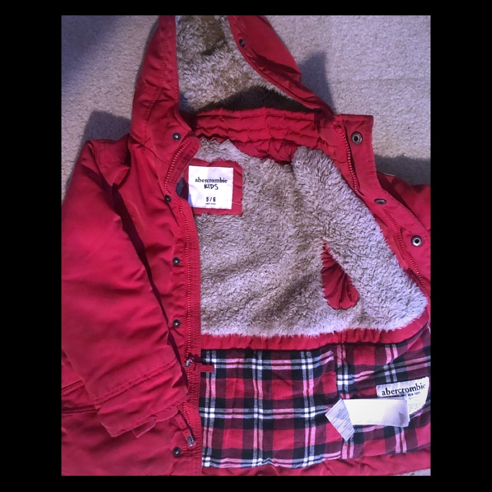 Abercrombie kids parka